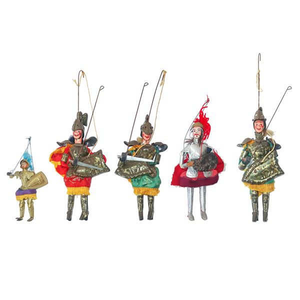 No. 5 Sicilian puppets depicting various subjects