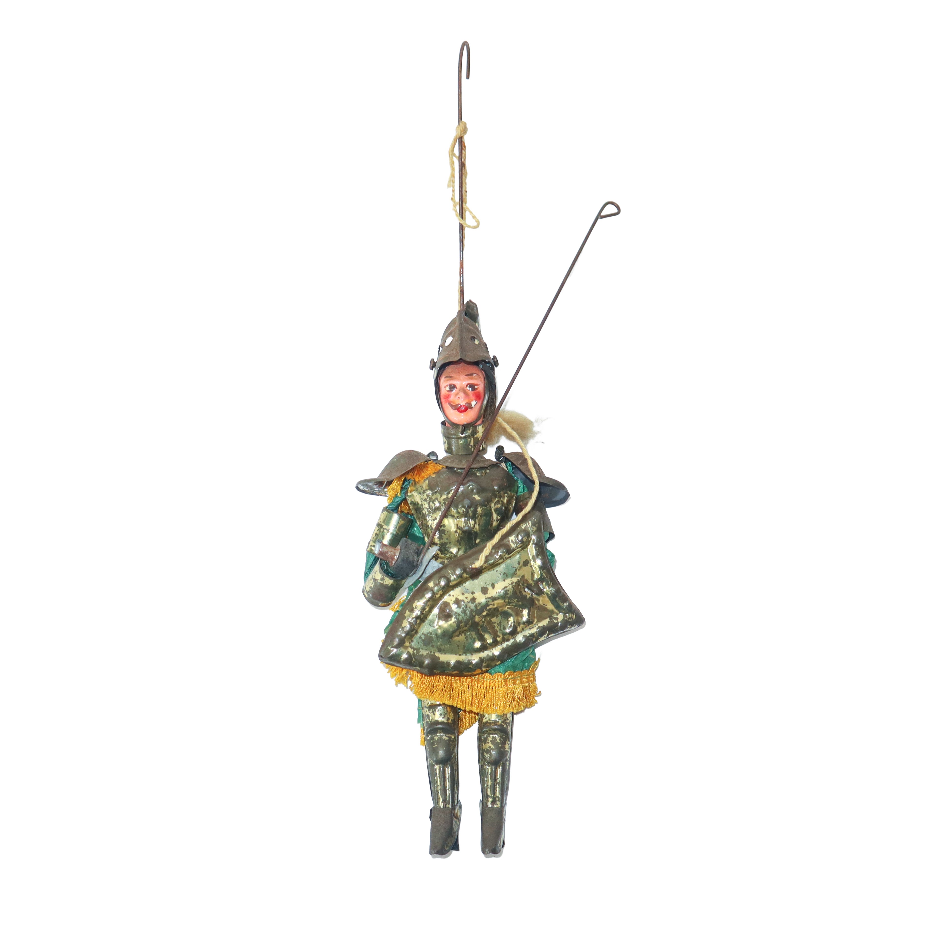 N°5 pupi siciliani raffiguranti vari soggetti