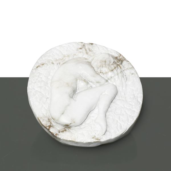 Michele Valenza - Nude woman in a circle