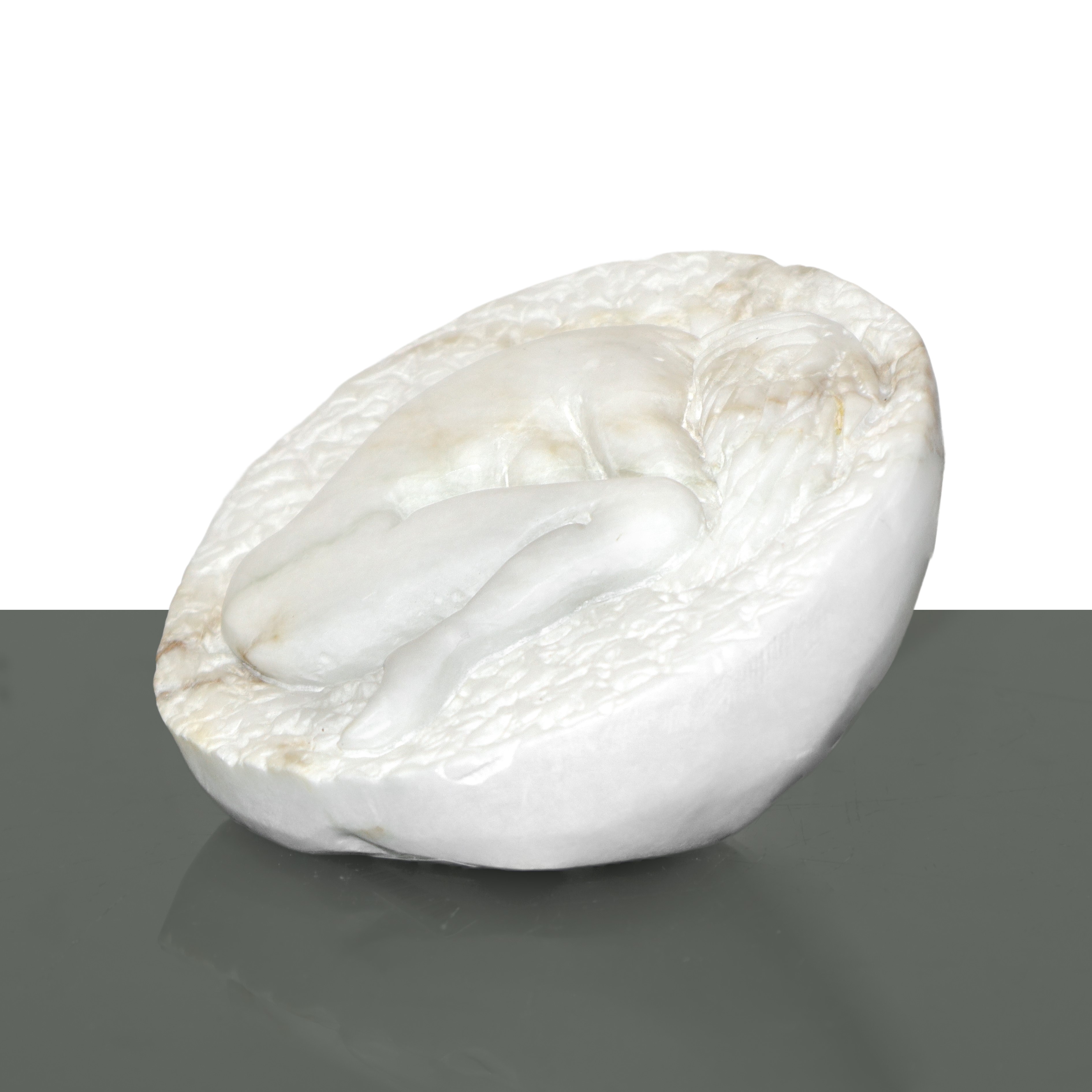 Nudo di donna entro tondo