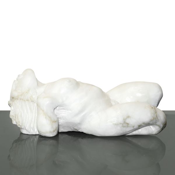 Michele Valenza - Nude of a lying woman