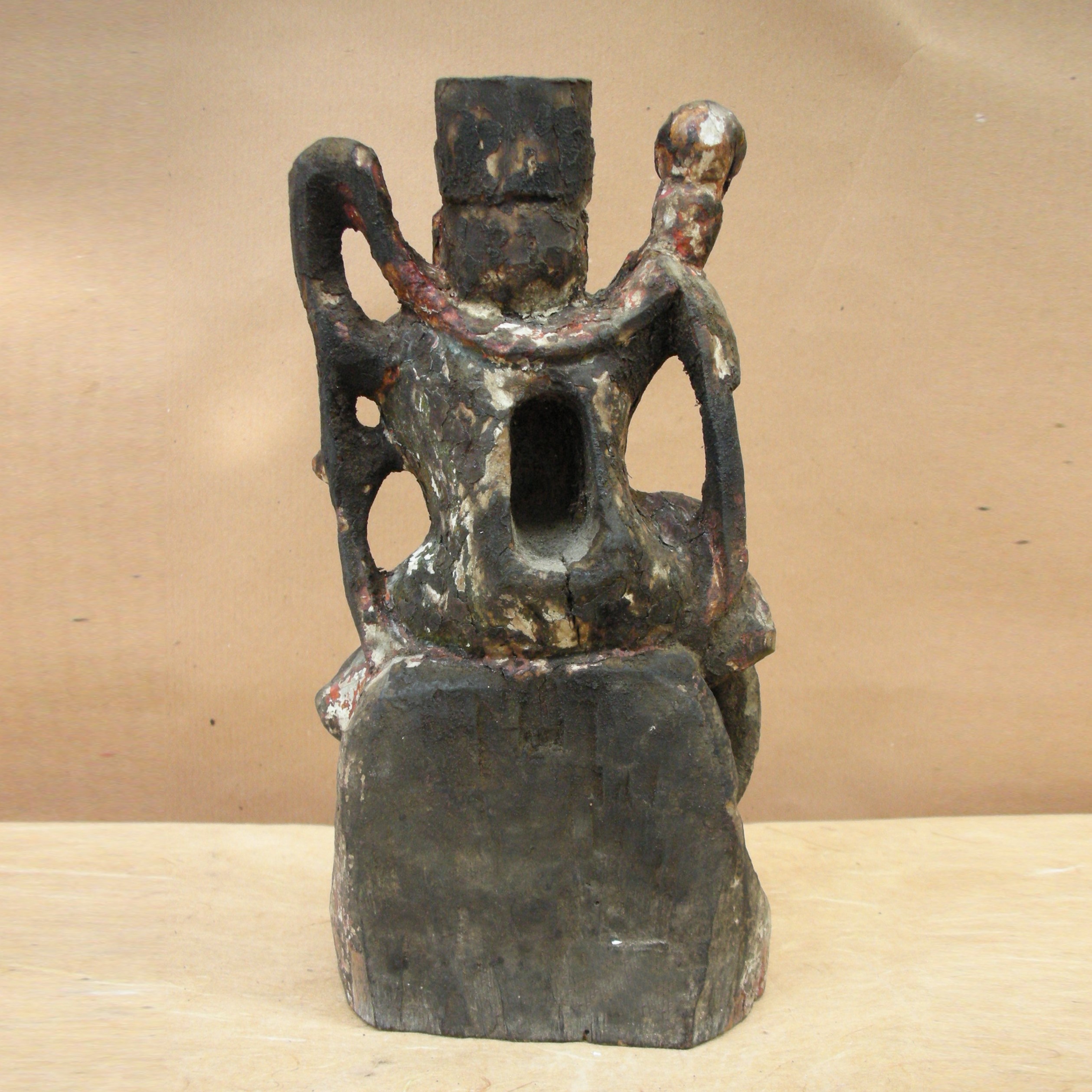 Buddha, scultura in legno