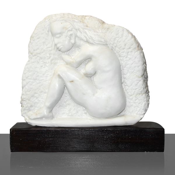 Michele Valenza - Nude woman within plaque