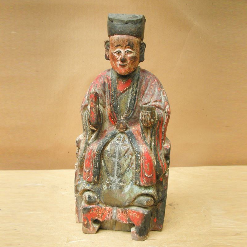 Figura in legno di Saggio