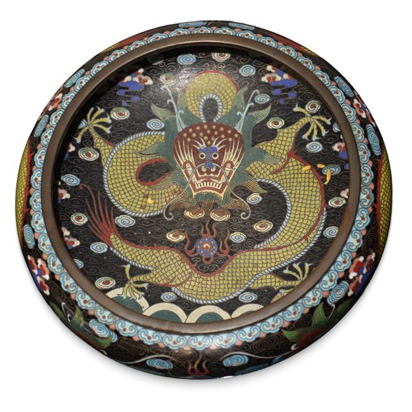 Ciotola orientale cloisonnet