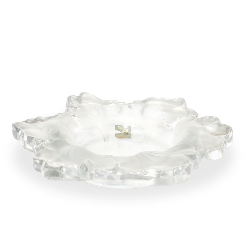 Vaso in cristallo Lalique Capucines