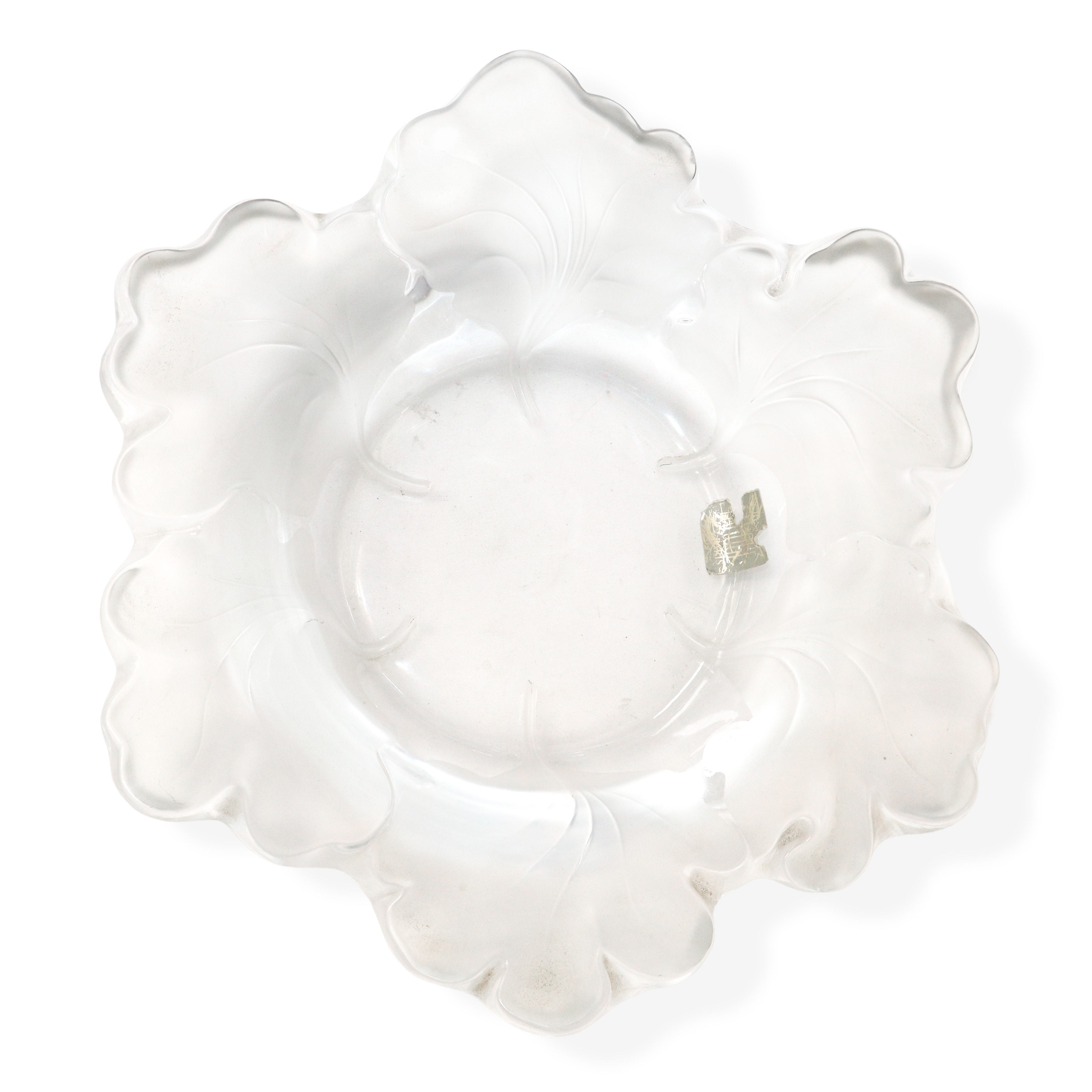 Vaso in cristallo Lalique Capucines