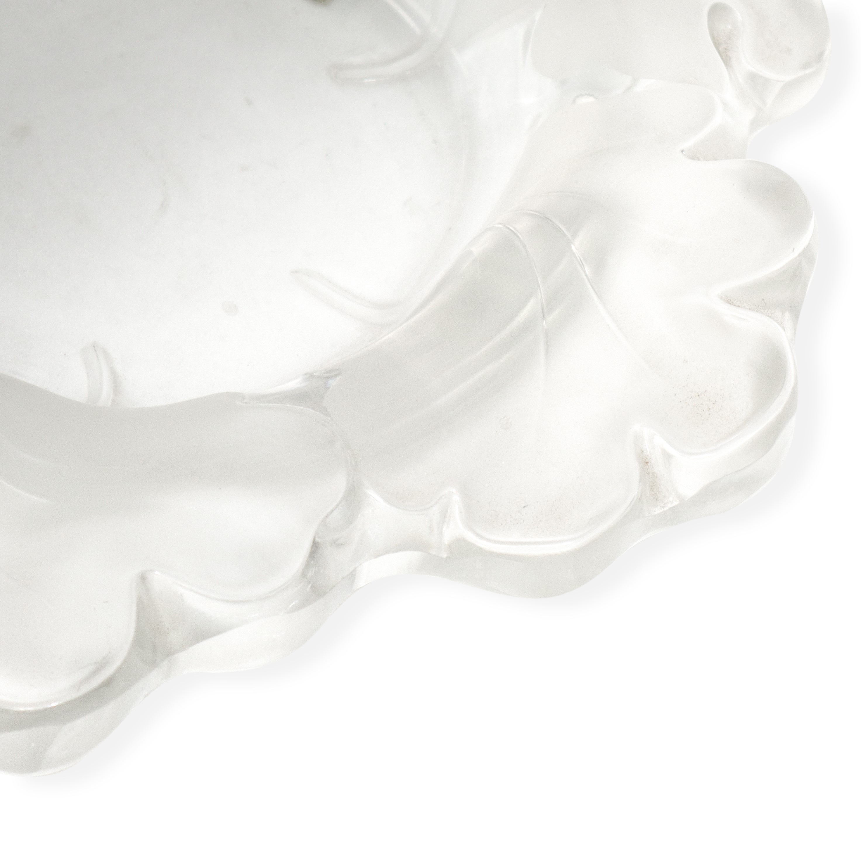Vaso in cristallo Lalique Capucines