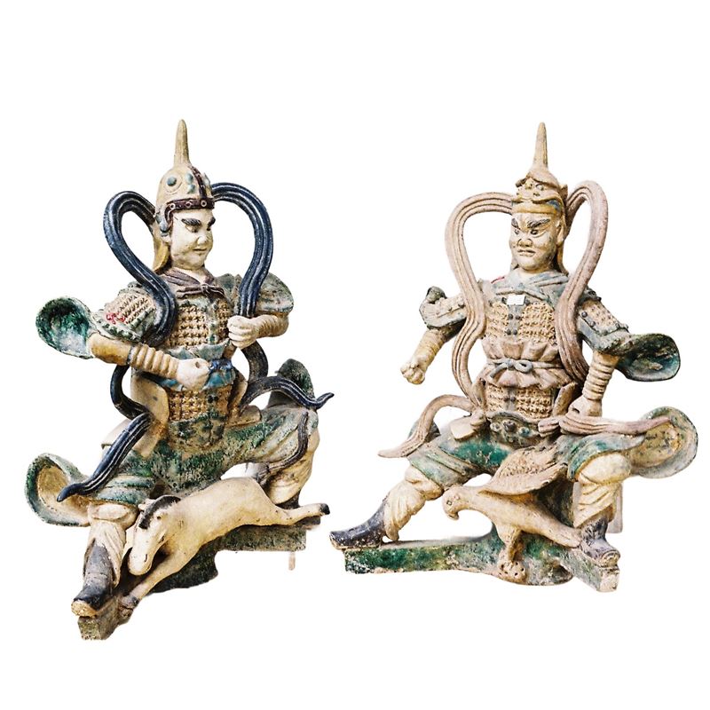 Coppia di figure, Dinastia Ming