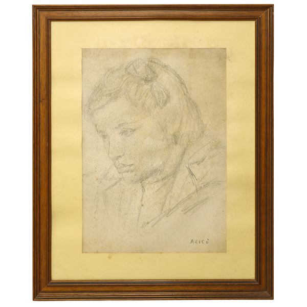 Giovanni Alicò - Woman's face