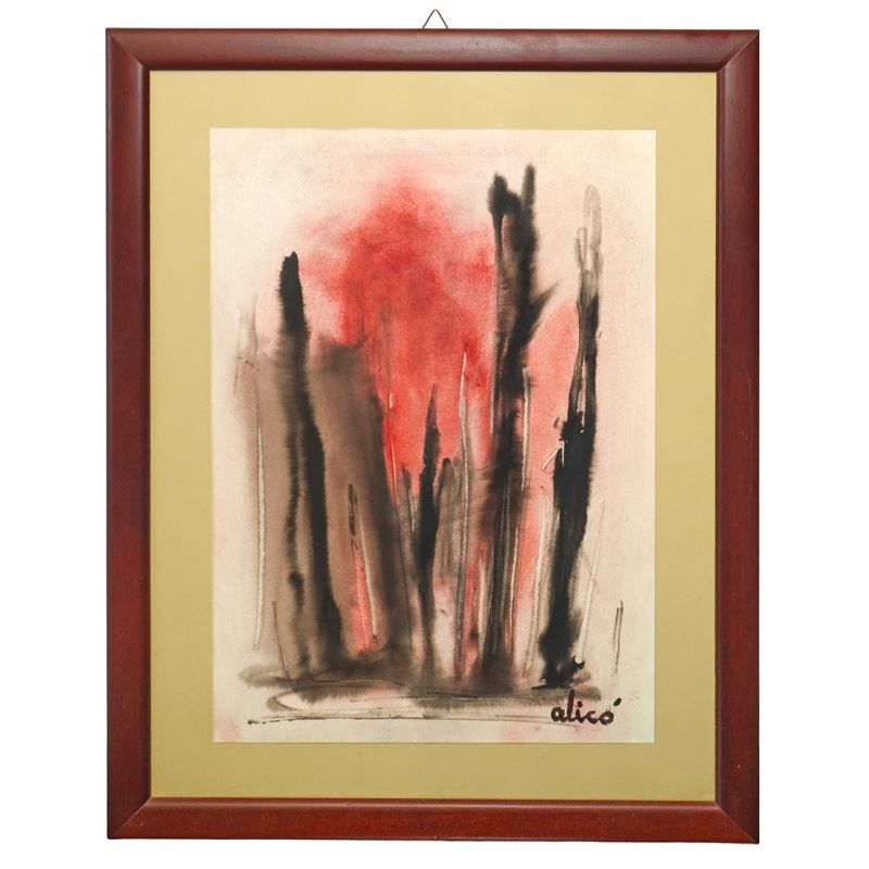 Giovanni Alicò - Senza titolo, 40x30 cm