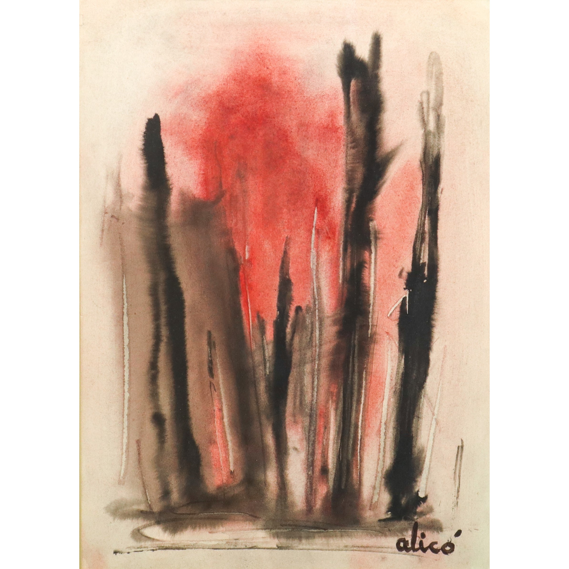 Giovanni Alicò - Senza titolo, 40x30 cm