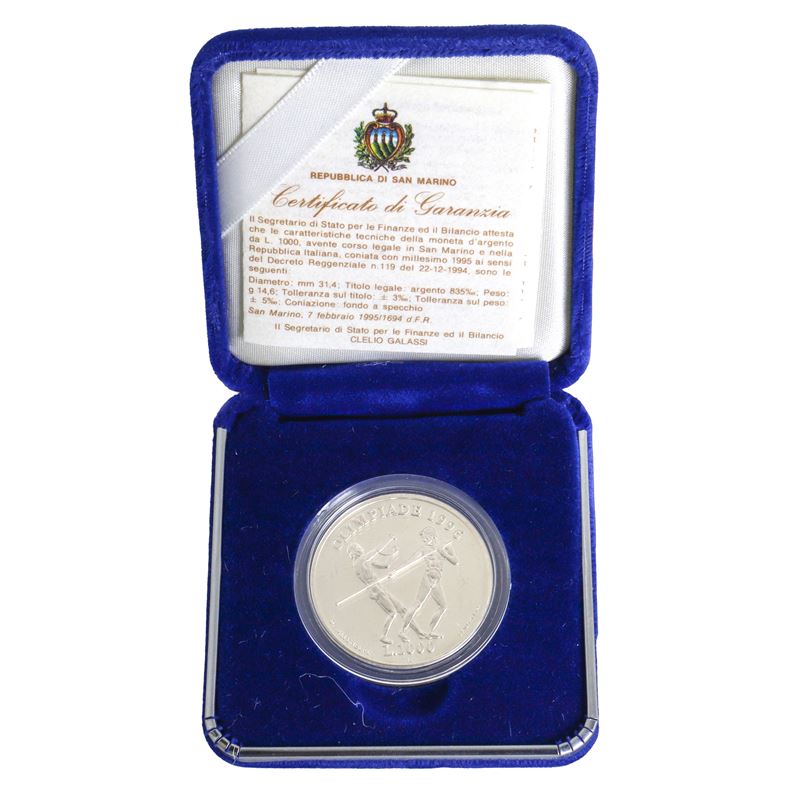 Moneta celebrativa giochi della XXVI Olimpiade