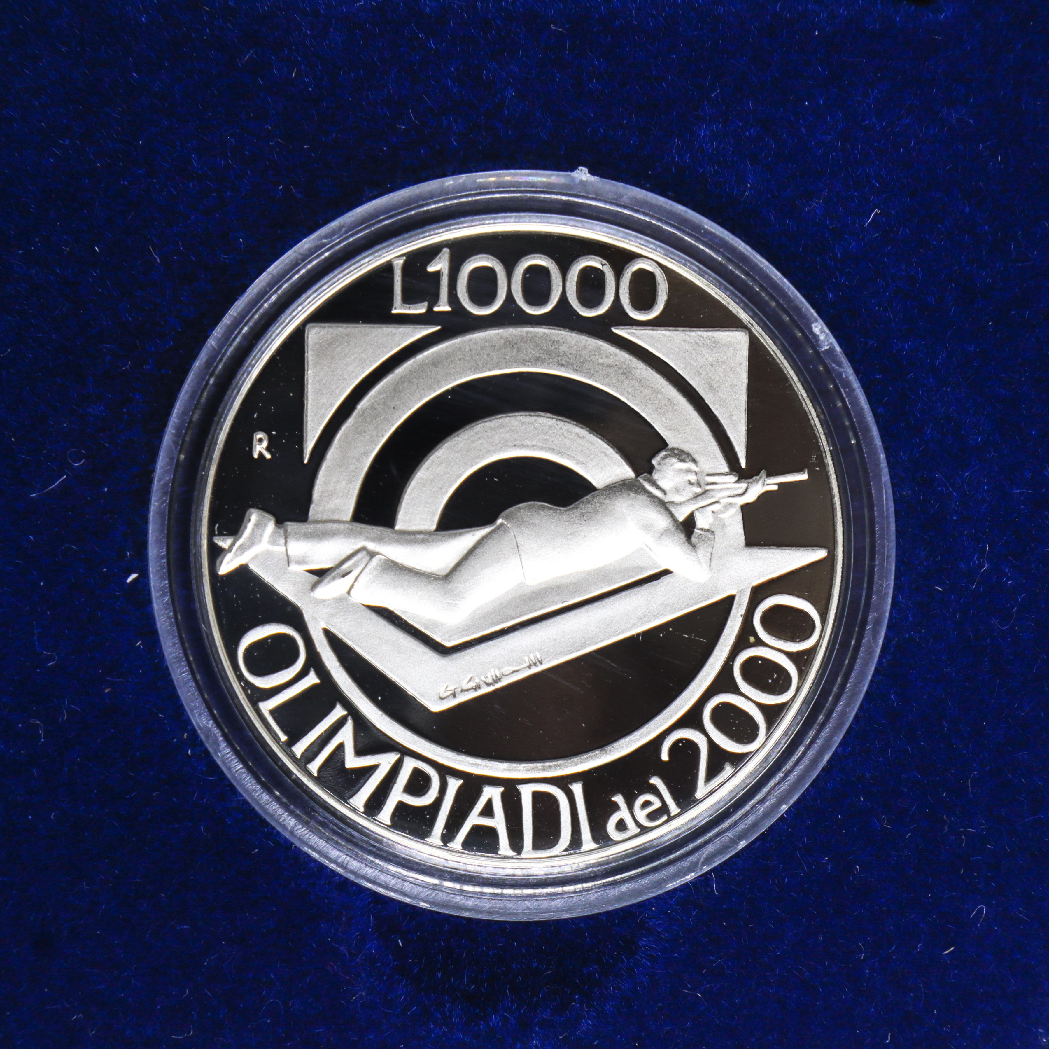 Moneta d'argento celebrativa "Olimpiadi"