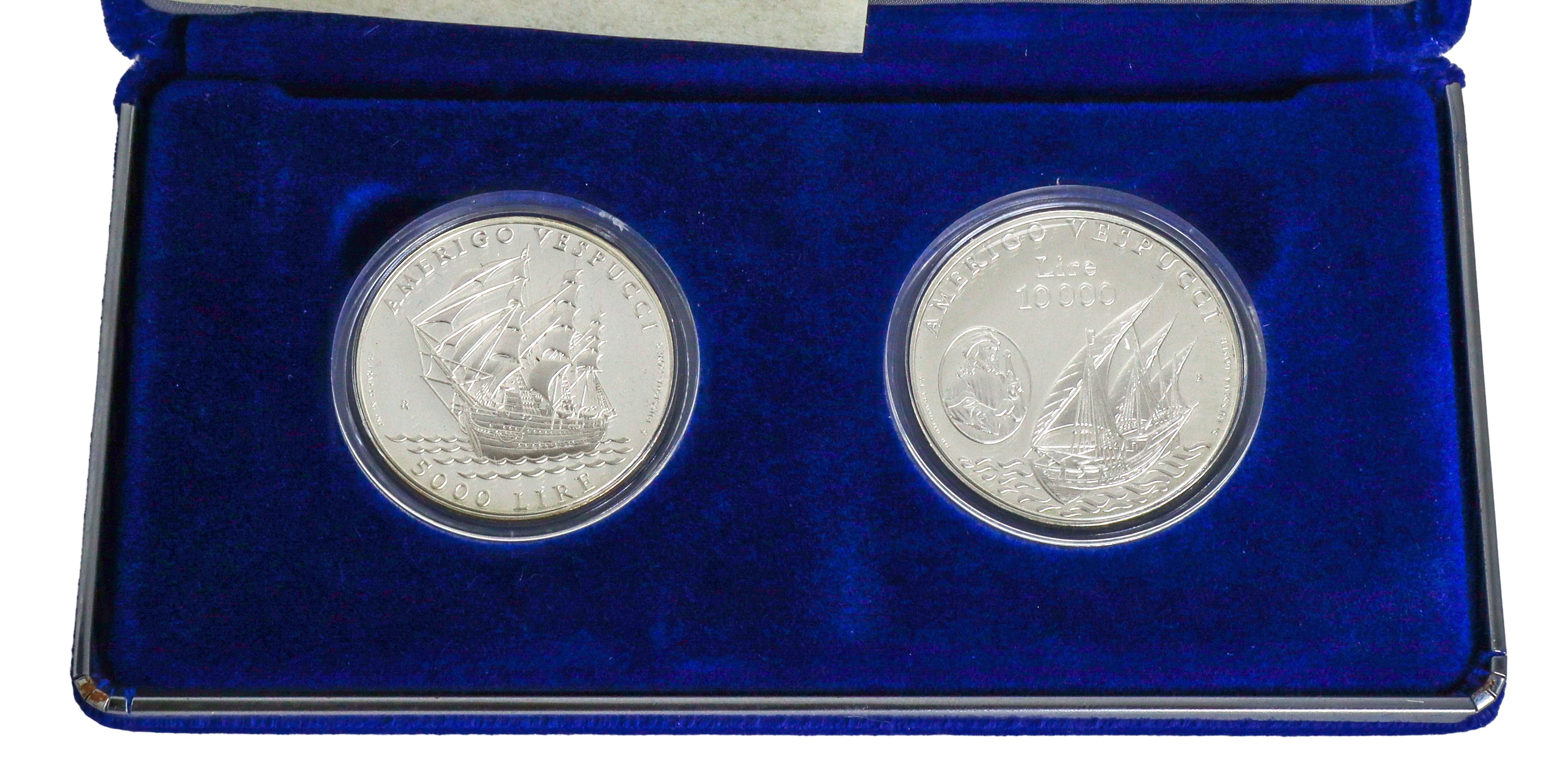 Amerigo Vespucci, Monete celebrative