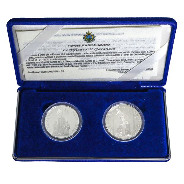 The Jubilee of 2000, Commemorative Silver Coins