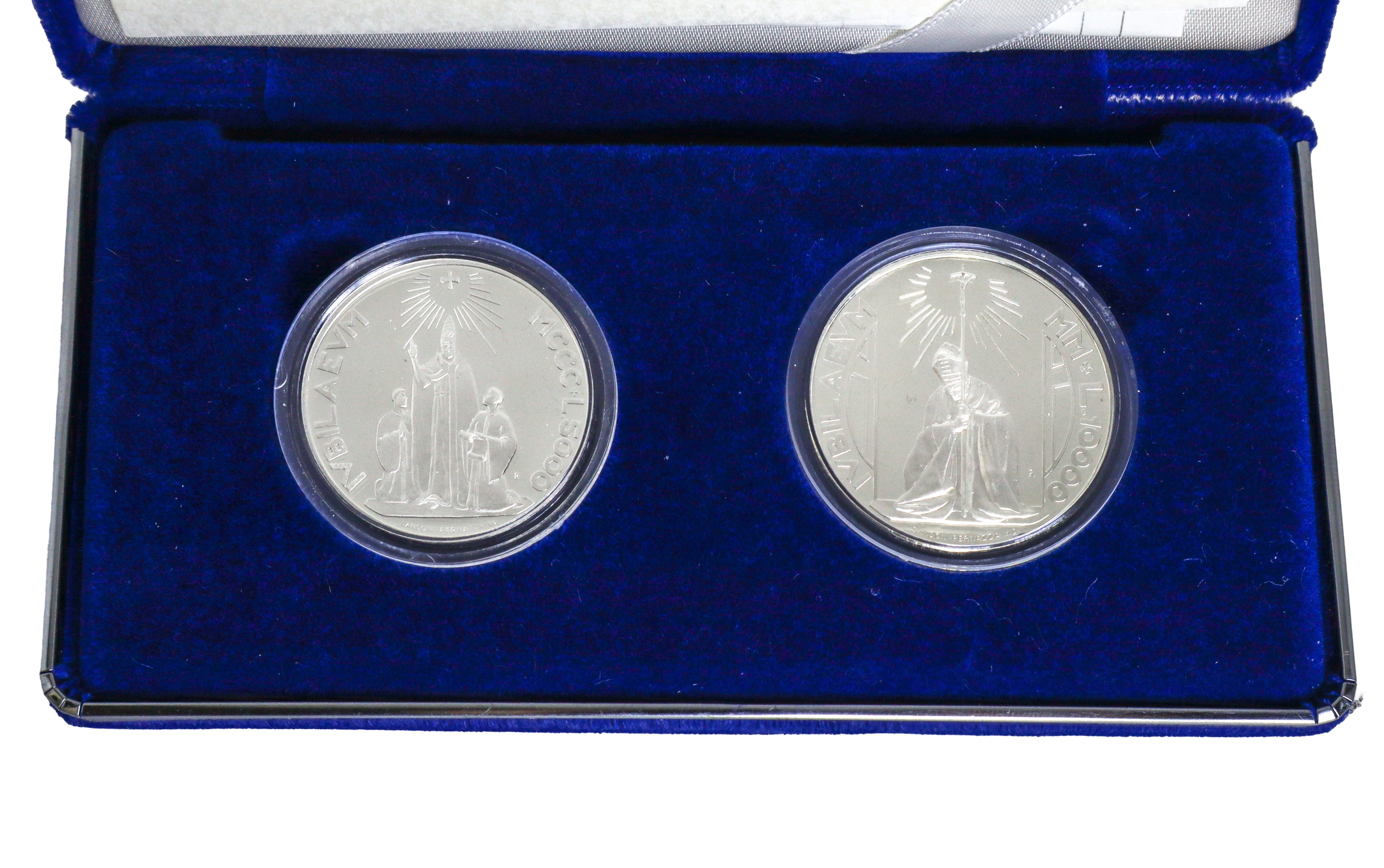 Il Giubileo del 2000, Monete d'argento celebrative