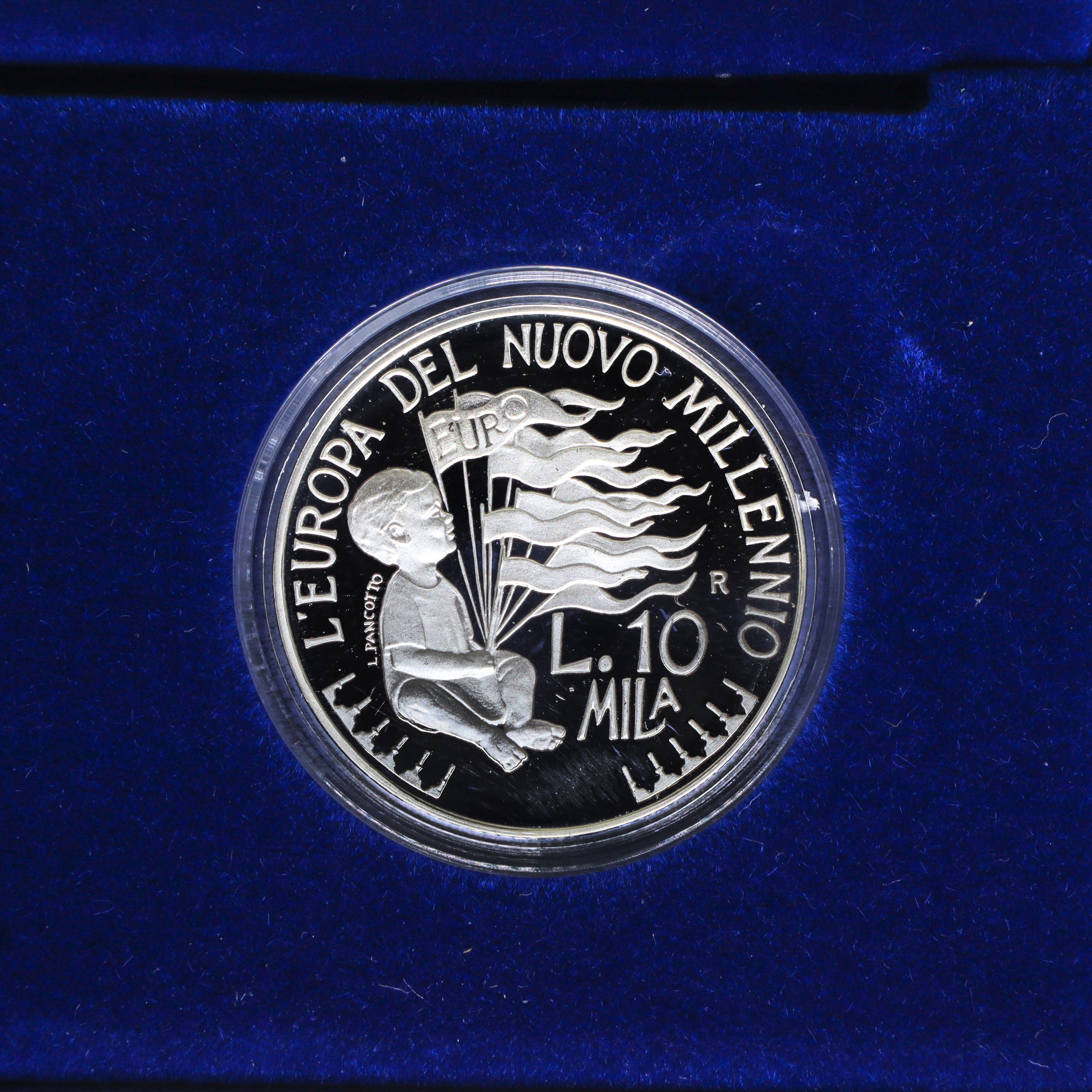 L'Europa verso il terzo millennio, monete d'argento celebrative