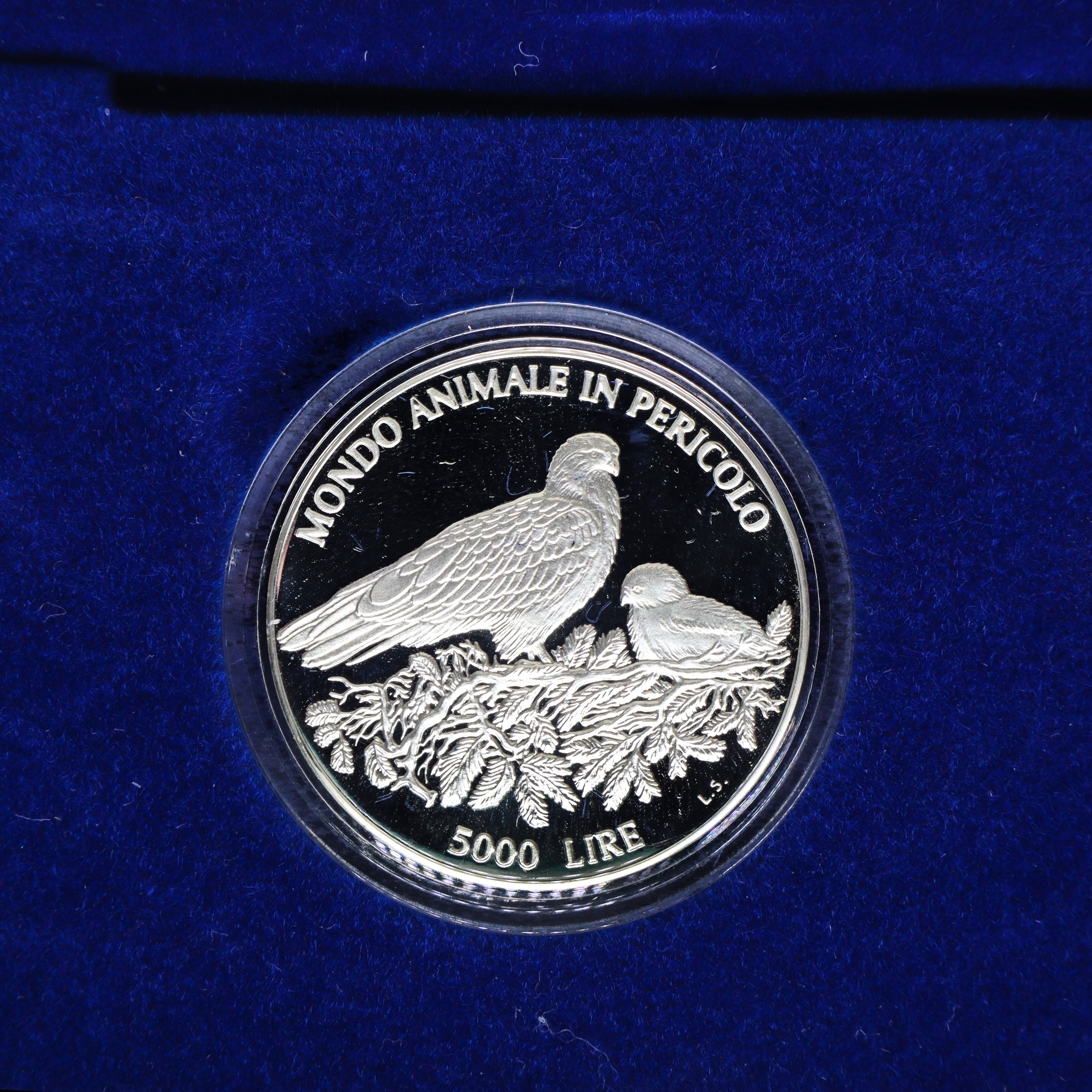 Mondo animale in pericolo, monete celebrative