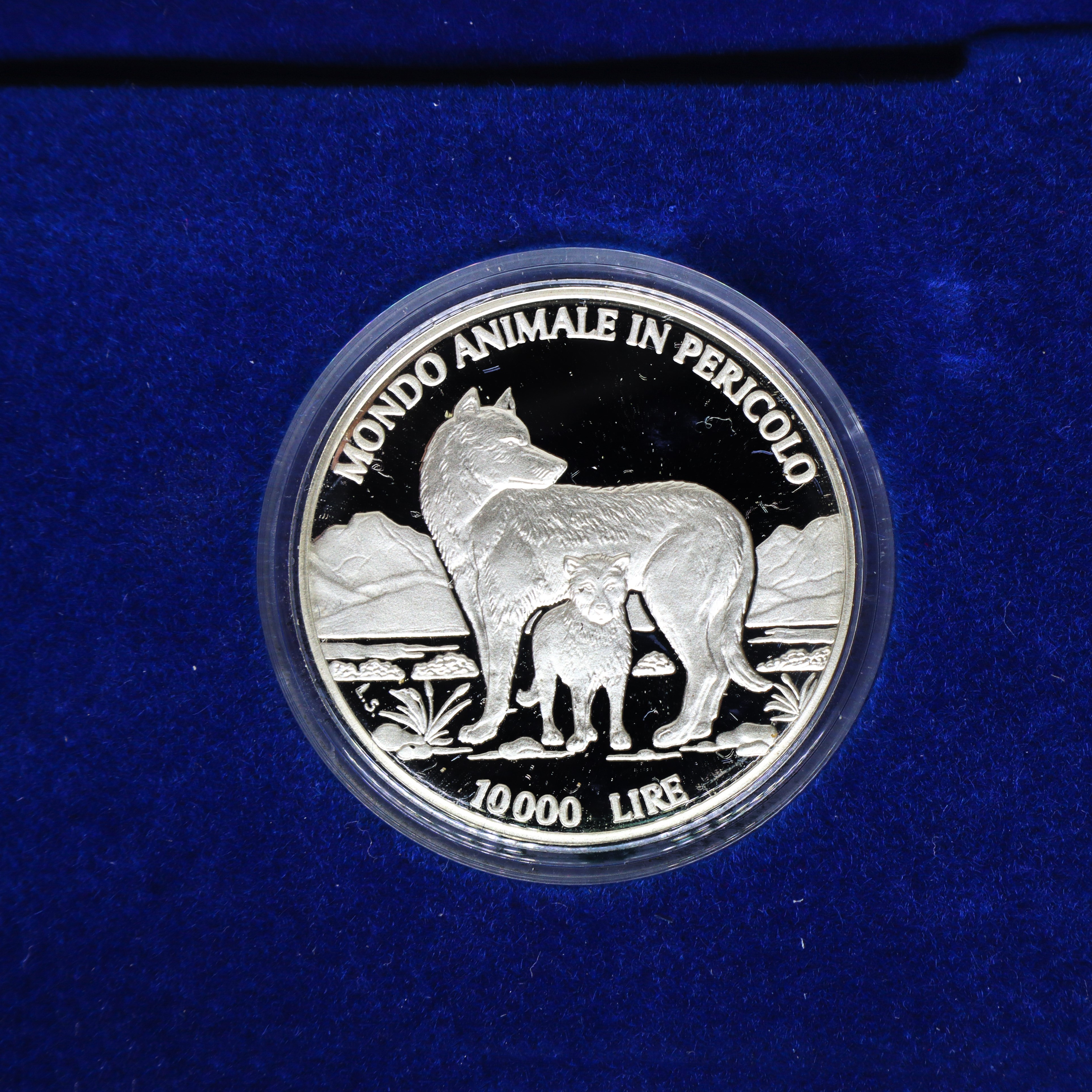 Mondo animale in pericolo, monete celebrative
