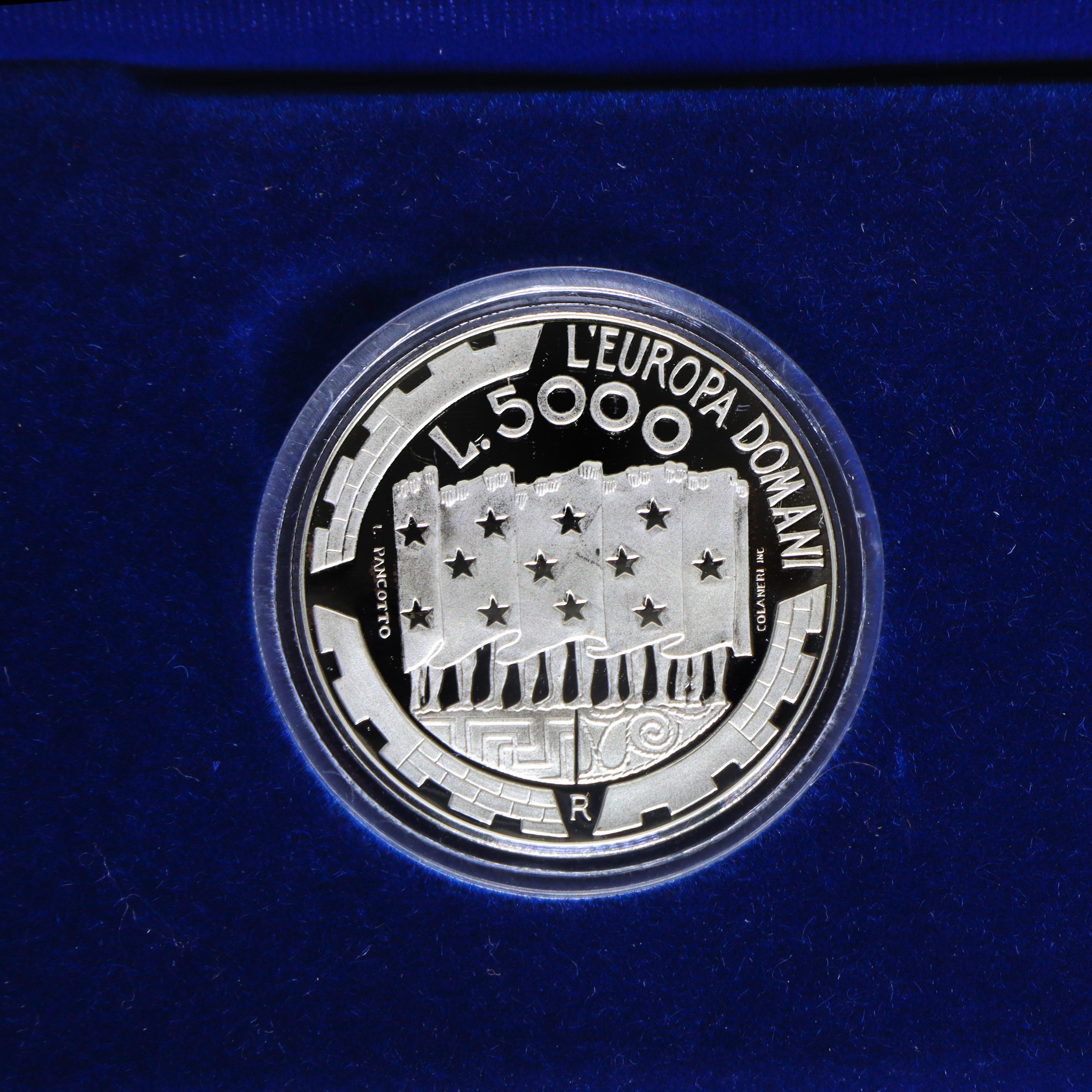 L'Europa del domani, monete d'argento celebrative