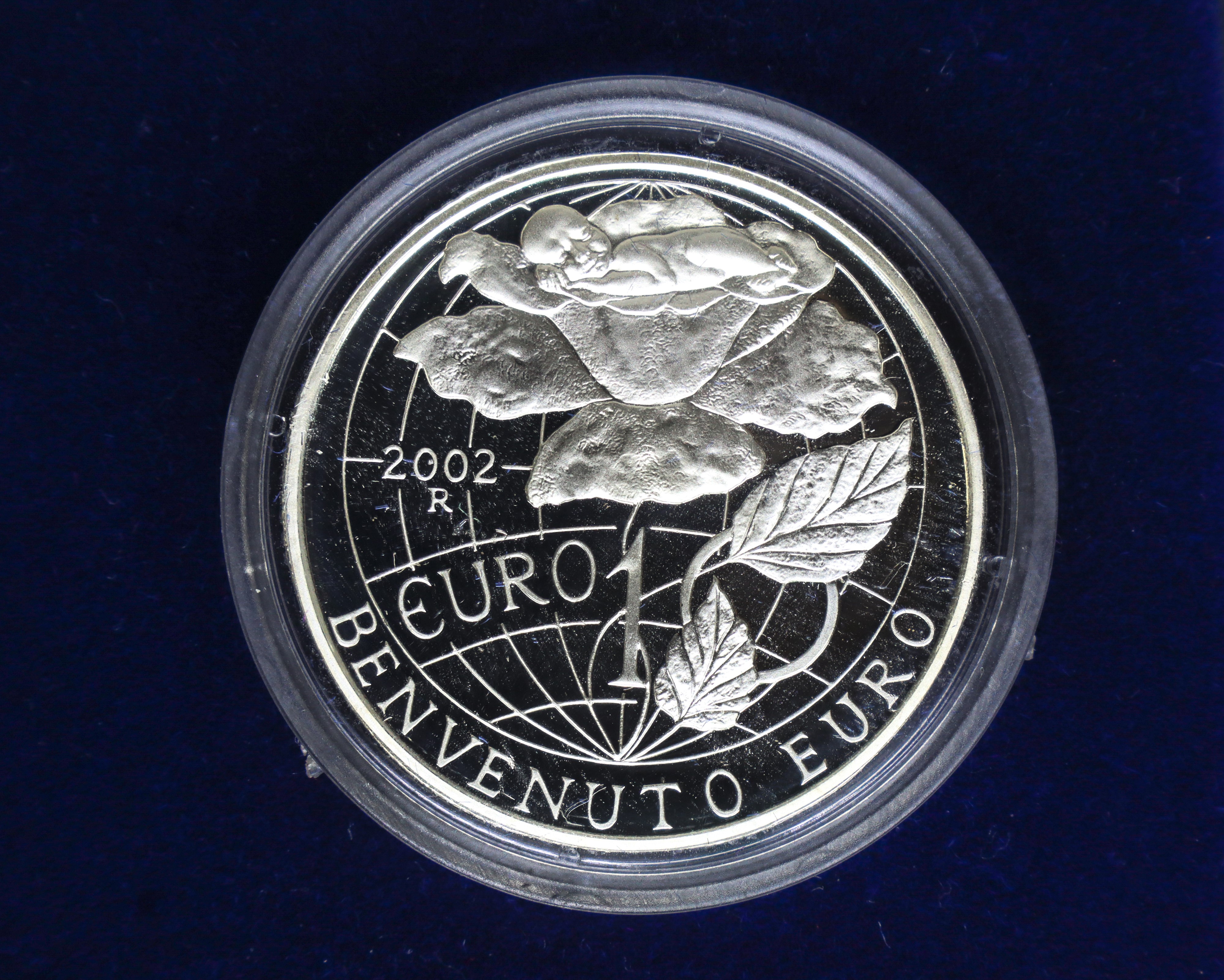 "Benvenuto Euro", monete d'argento