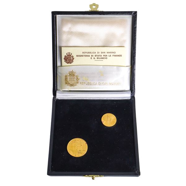 Minting of legal tender state gold scudi