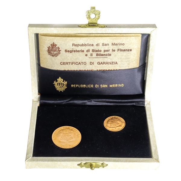 Minting of legal tender state gold scudi