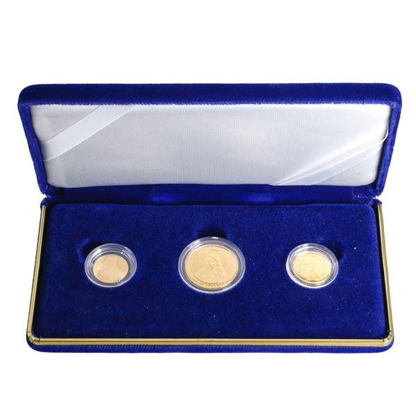 Minting of legal tender state gold scudi 1/2 - 1 and 2 scudi