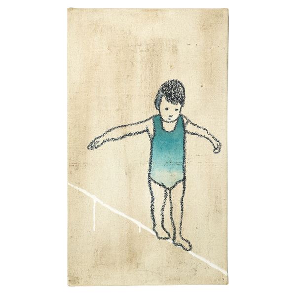 Looking down at the sky