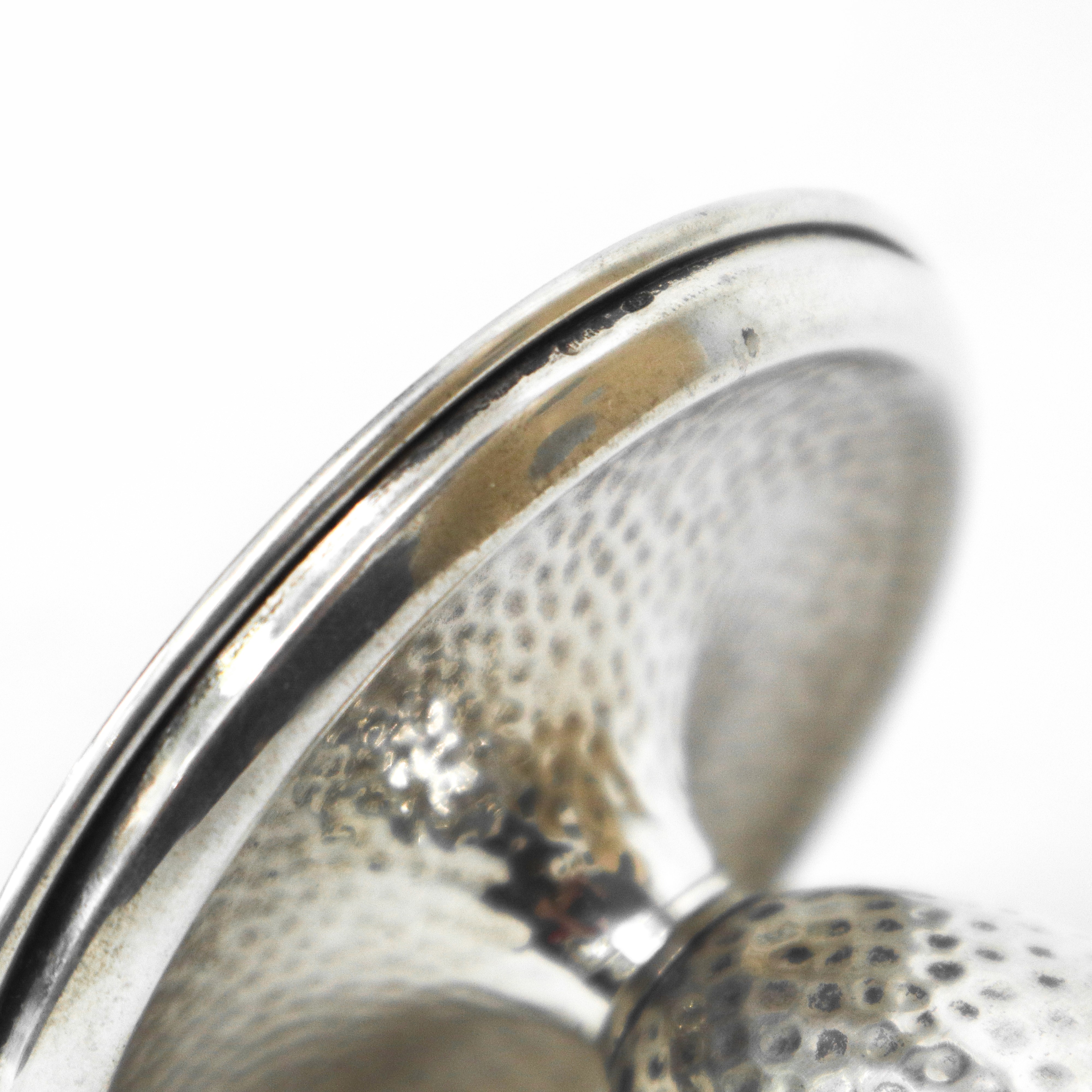 Portauovo in argento 800