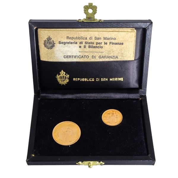 Minting of legal tender state gold scudi