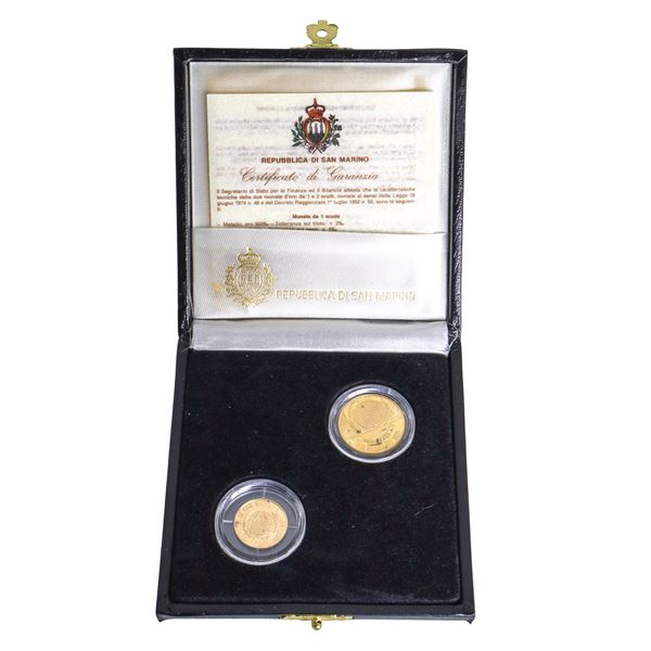 Minting of legal tender gold state scudi