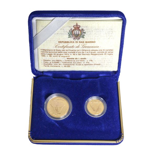 Minting of legal tender gold state scudi