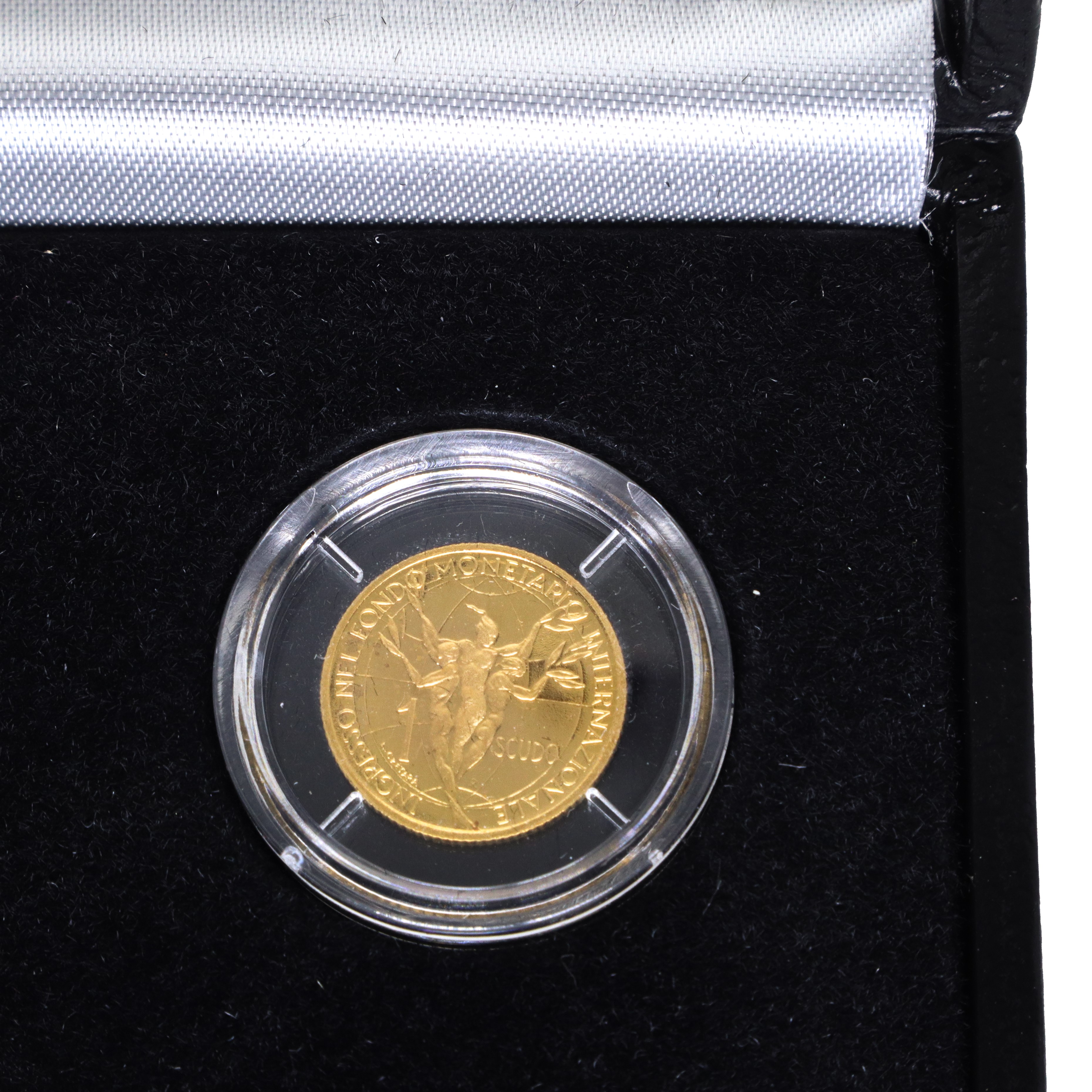 Coniazione di scudi d'oro dello Stato a corso legale