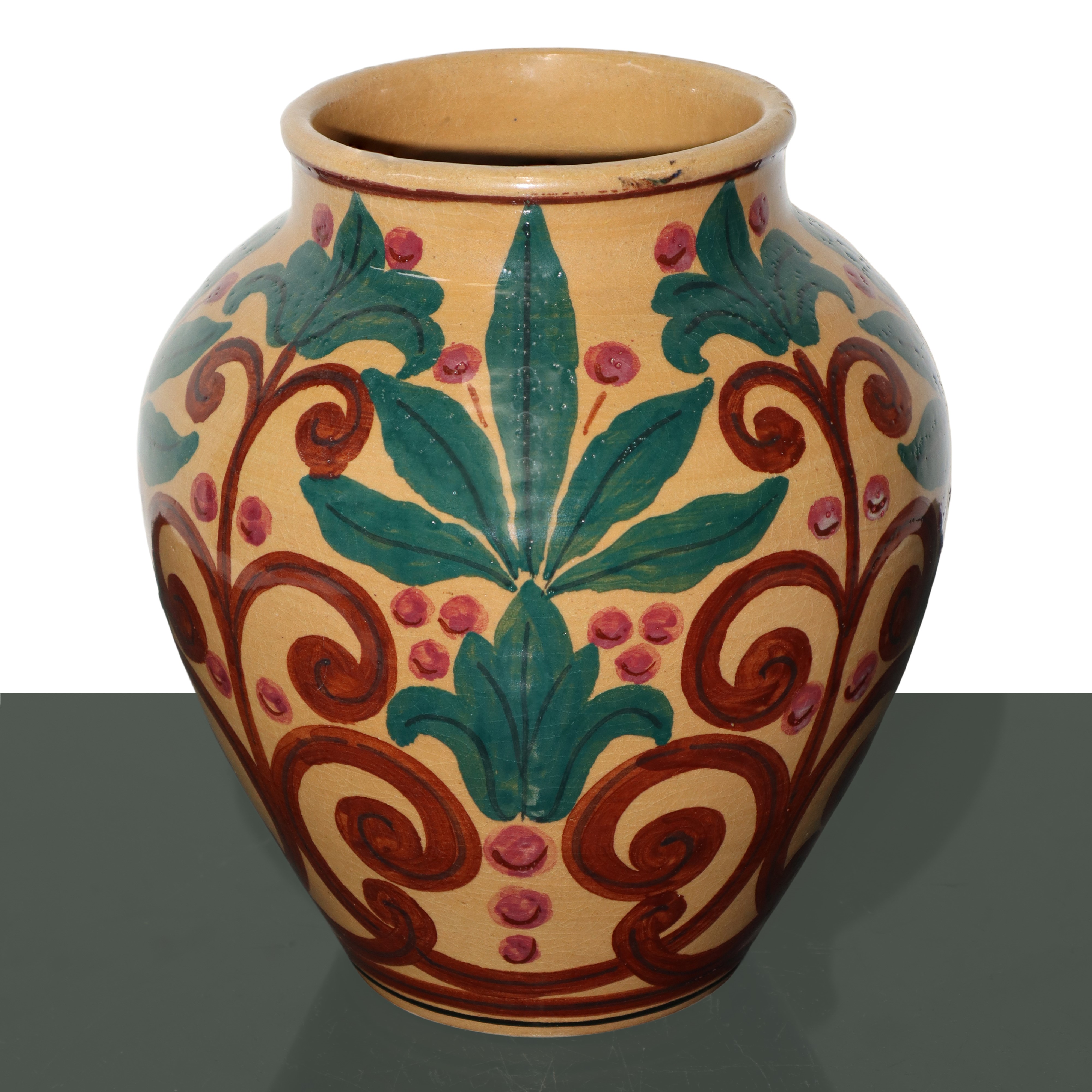 I.C.M.e. Catania Ceramiche - Vaso in ceramica h 19,5 cm