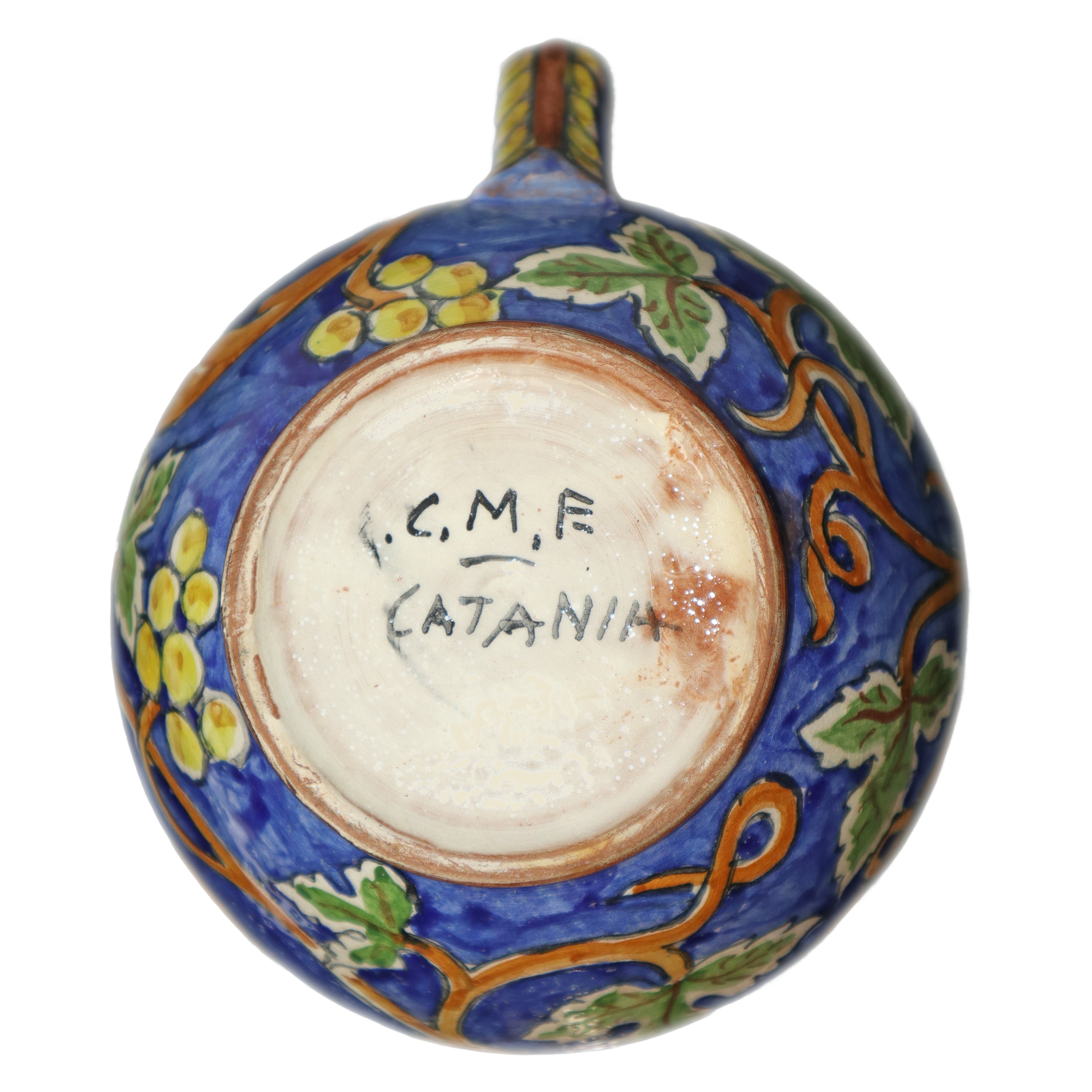 I.C.M.e. Catania Ceramiche - Brocca in ceramica