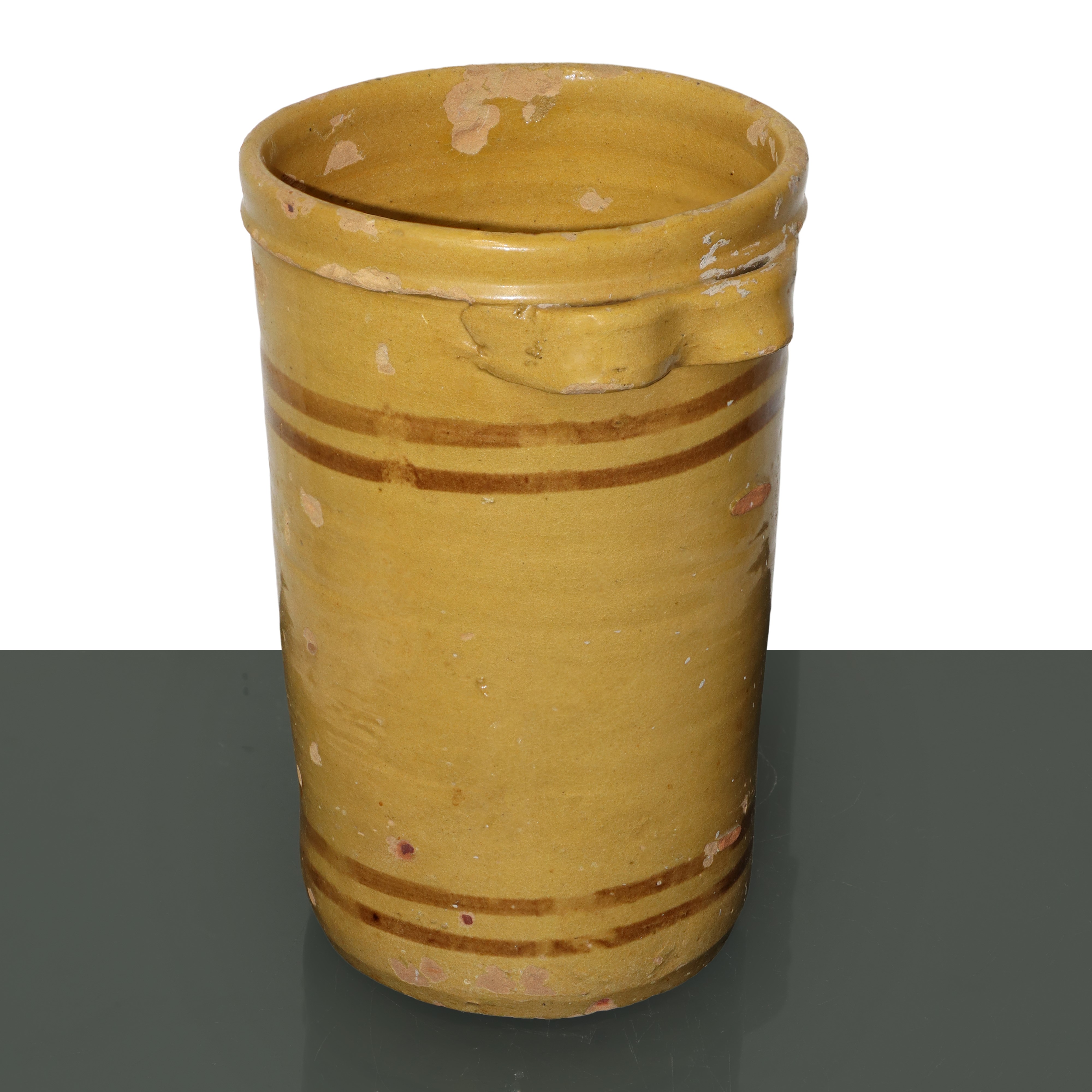 Saliera in maiolica di Caltagirone