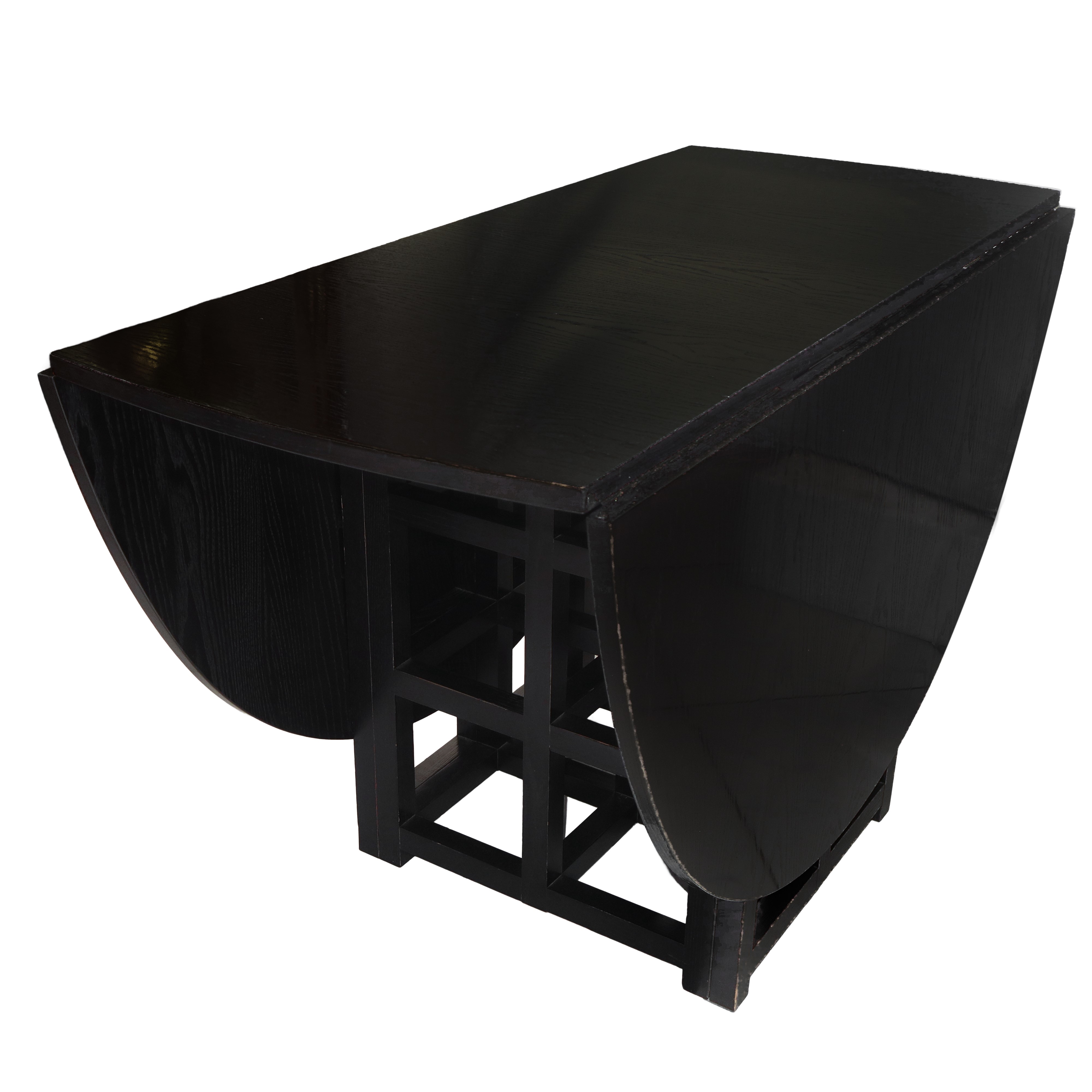 Tavolo DS1 in legno nero ebanizzato