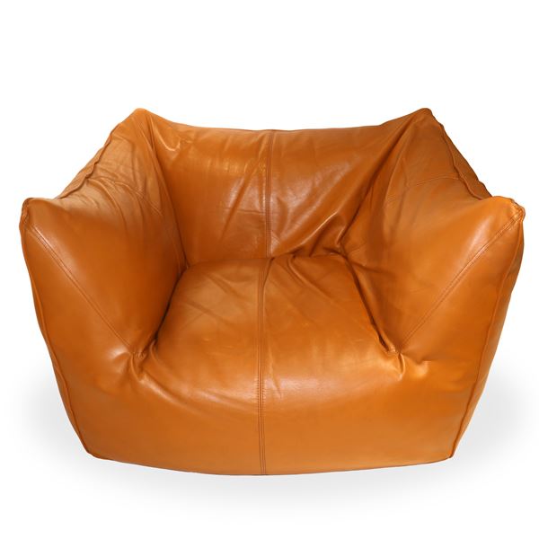 Mario Bellini per B&amp;B Italia - Le Bambole leather armchair