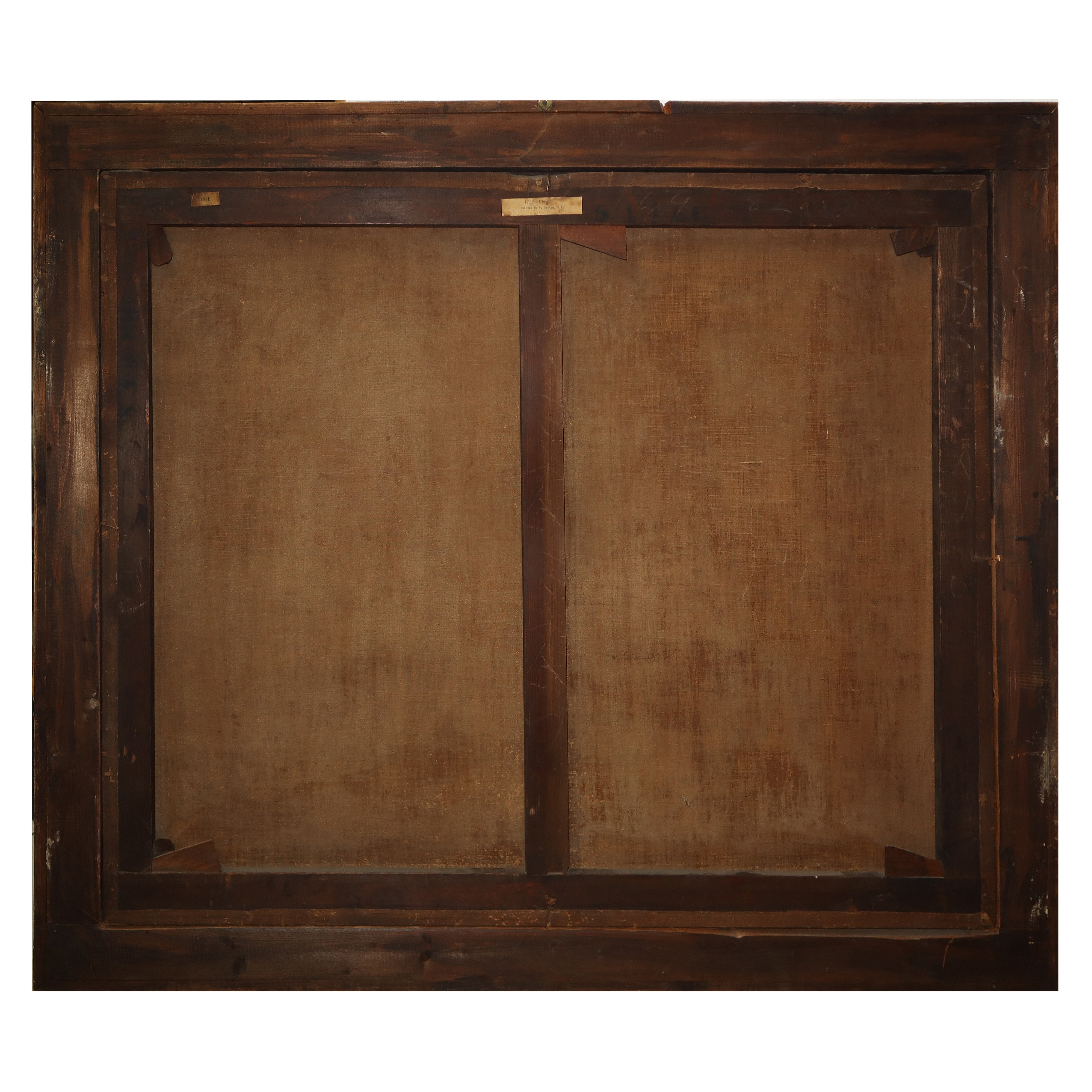 Paesaggio italiano con pastori