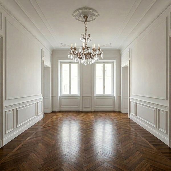 10-light metal chandelier with shards 