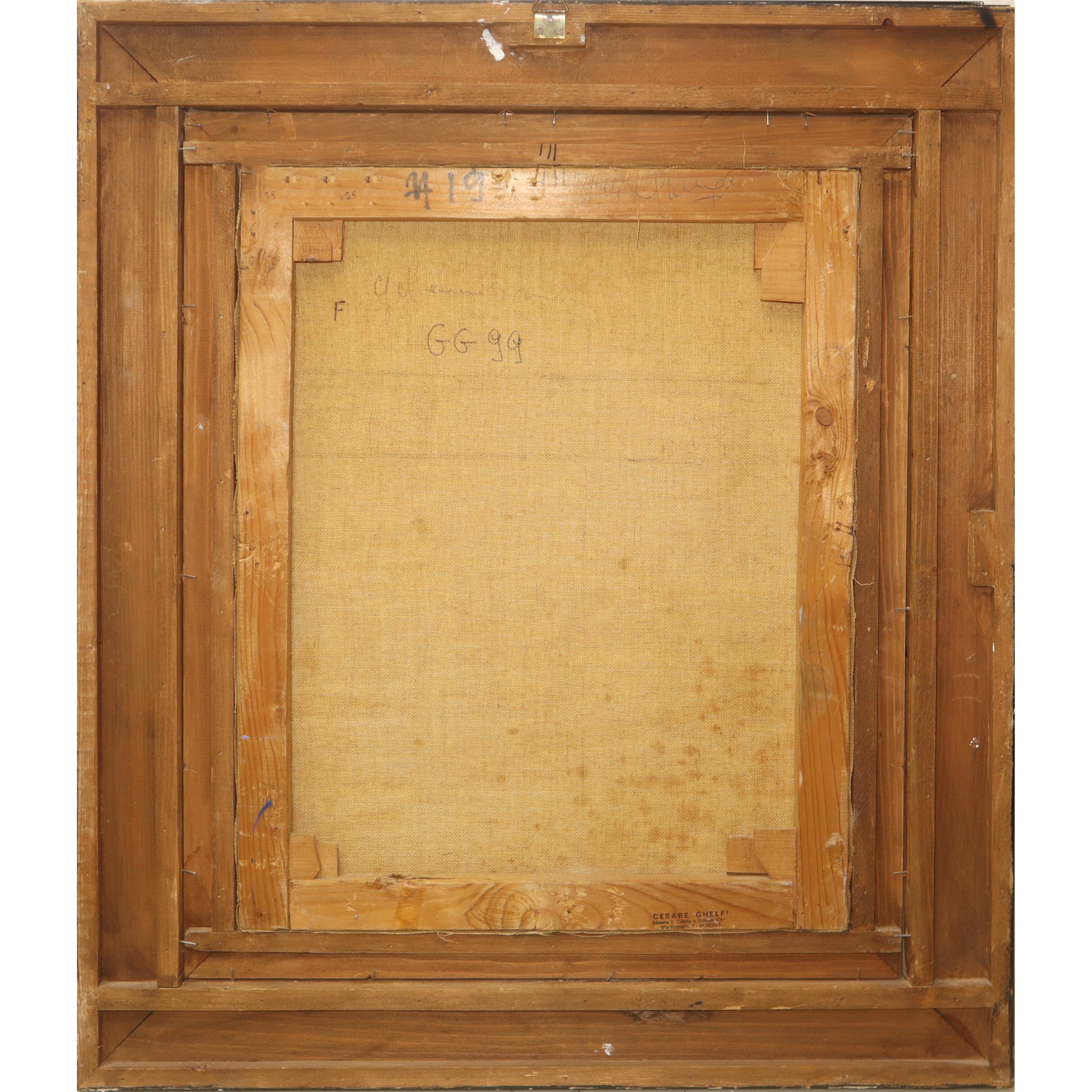 Veduta di paese con cupola