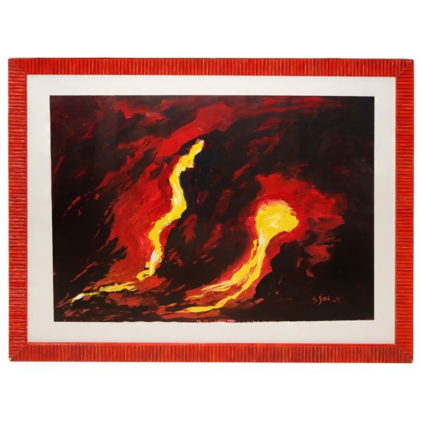 Gilda Gubiotti - Etna erupting