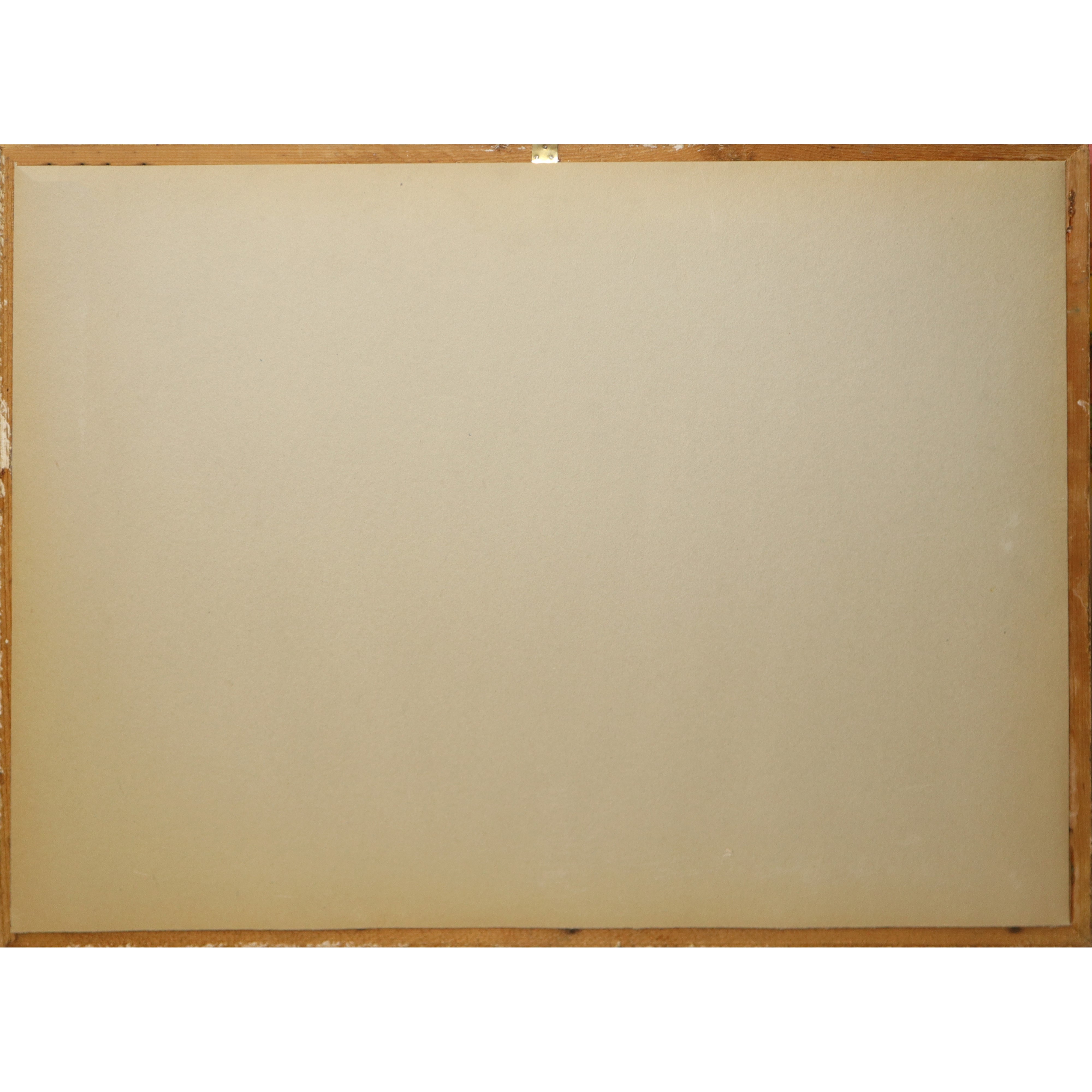 Paesaggio (campo di papaveri con veduta di paese)