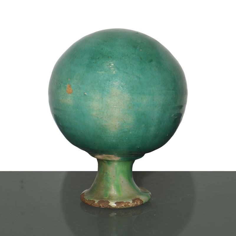 Boccia caposcala in maiolica di Caltagirone