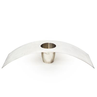 Vaso o candeliere modello Cormorana in silver plated
