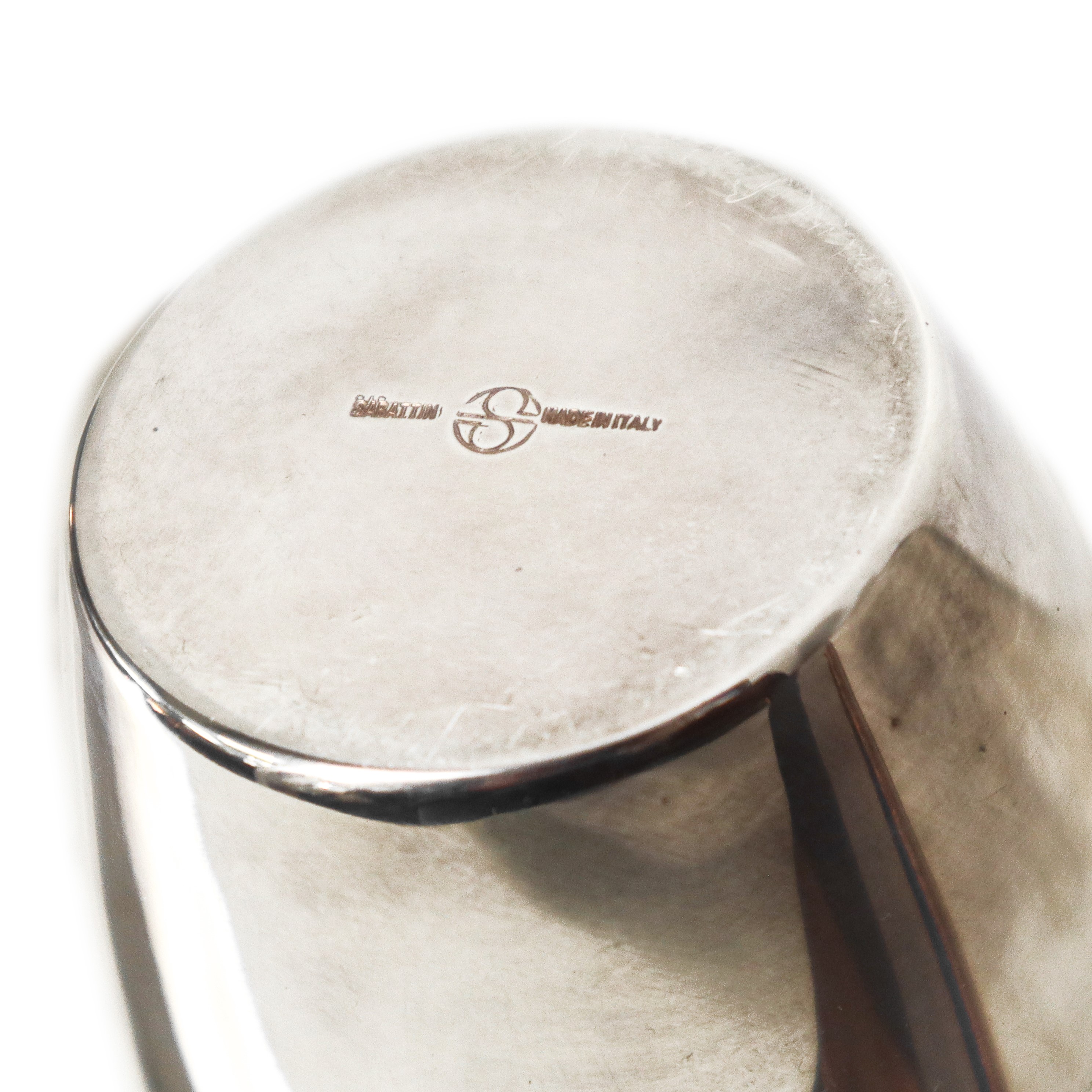 Lino Sabattini per Sabattini - Vaso o candeliere modello Cormorana in silver plated