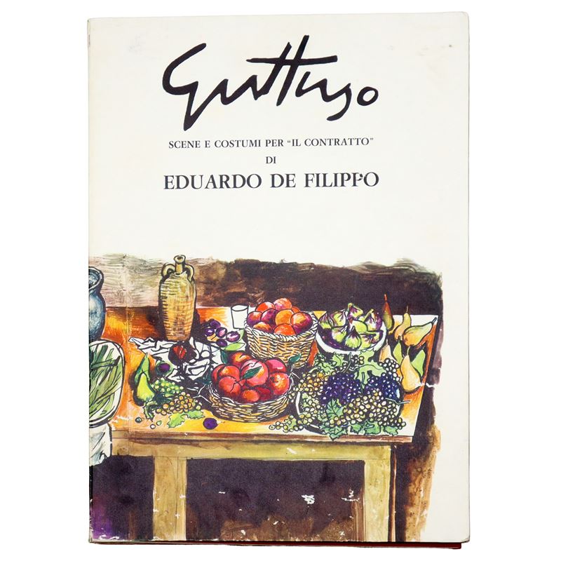 Renato Guttuso - Scene e Costumi per "il Contratto" di Eduardo De Filippo",