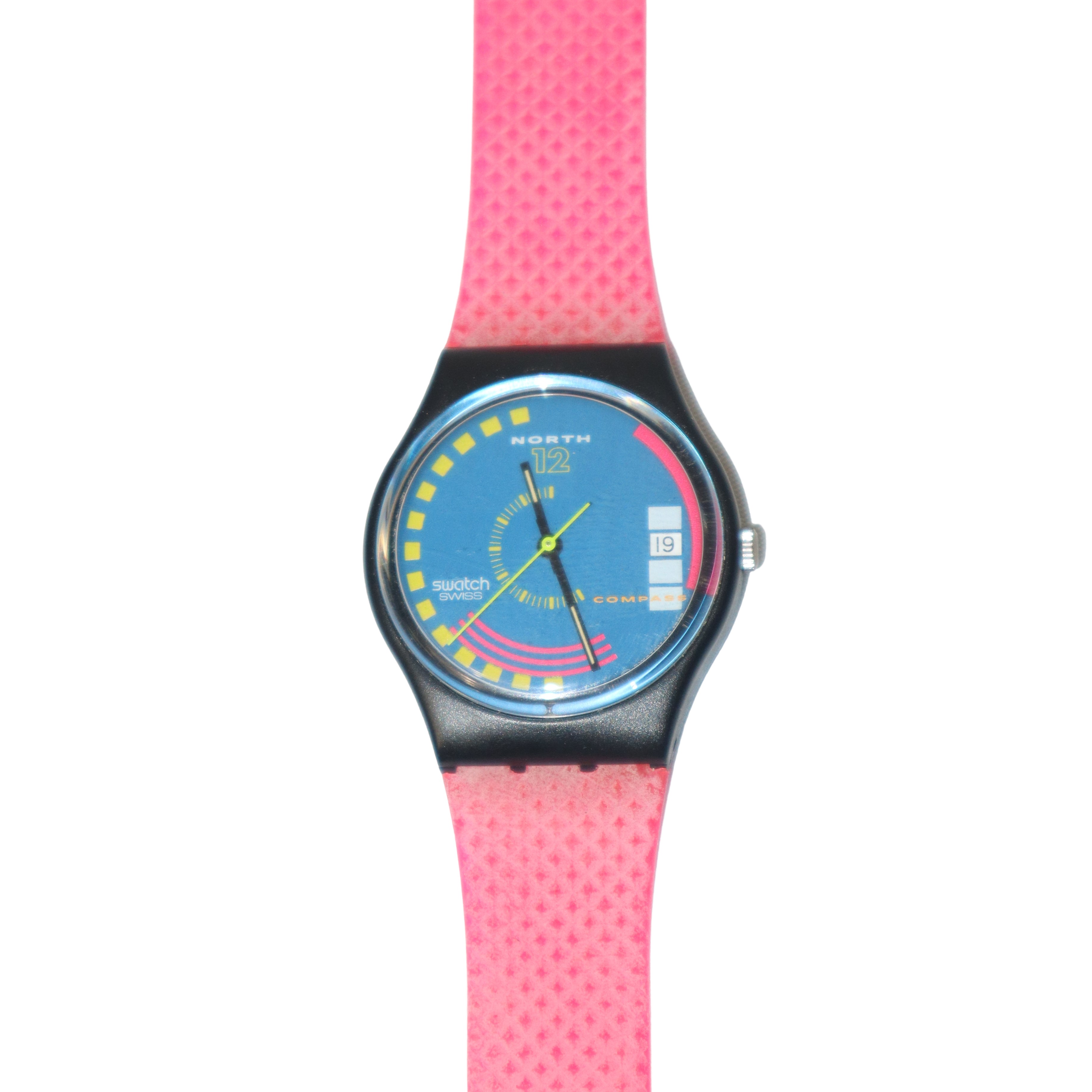 Swatch Swiss - Gruppo di due orologi da polso (Radar LR106 e Bike Dance Traffic Jam)